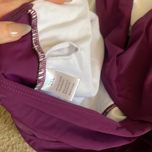 {Rotita} One Piece Swimsuit with tie - Picture 7 of 8